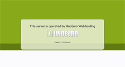 Desktop Screenshot of linux18.unoeuro.com